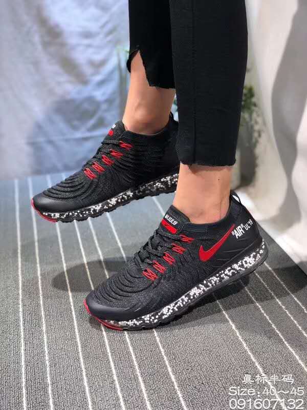 Nike Air Max UL'19 Black Red Shoes - Click Image to Close
